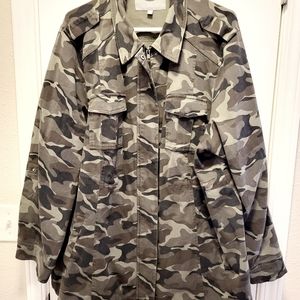 Torrid Camo Twill Jacket